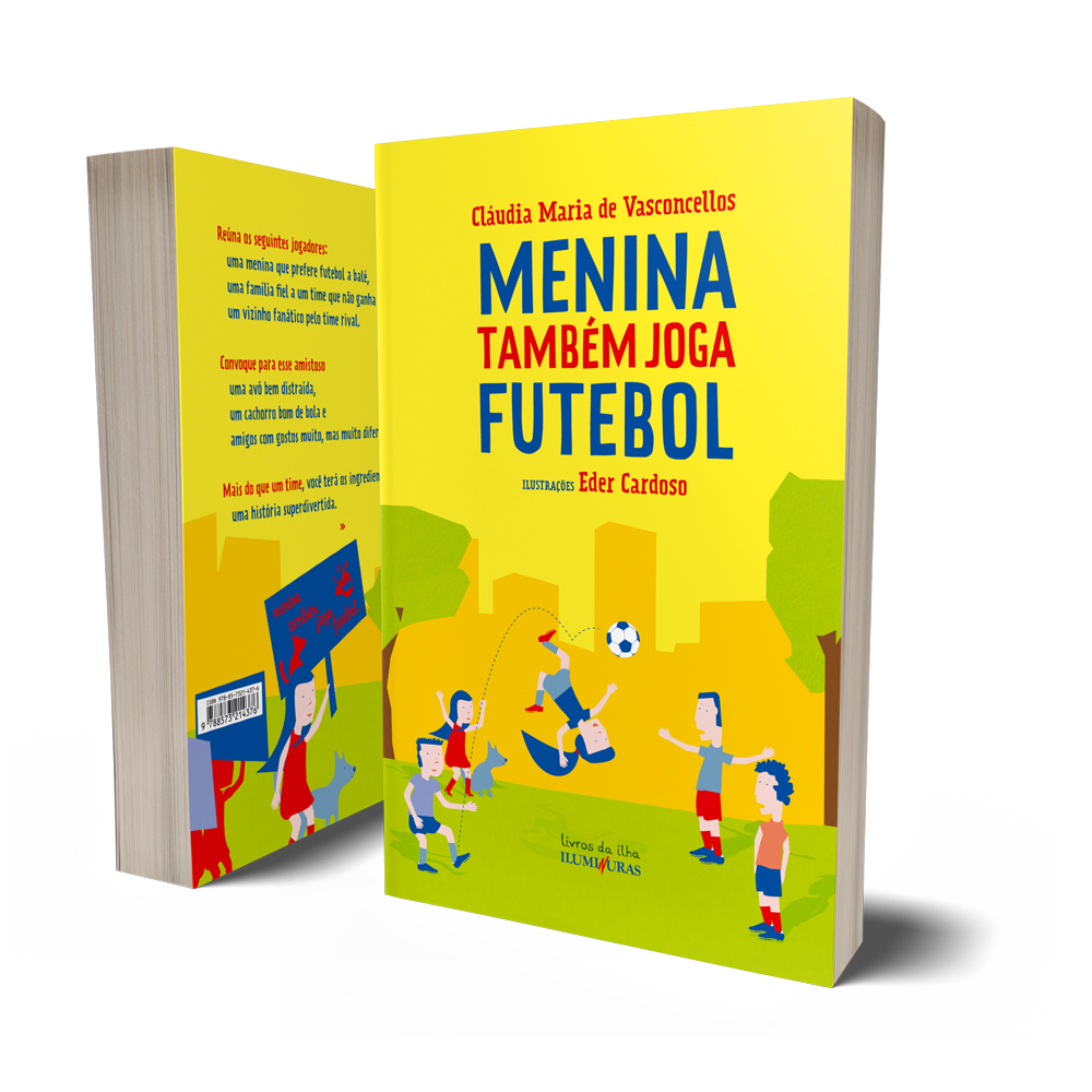 A menina e o jogo de bola